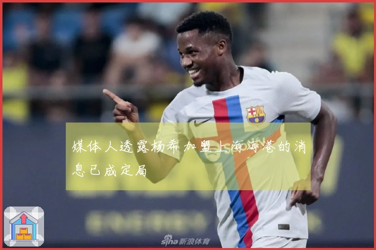 媒体人透露杨希加盟上海海港的消息已成定局